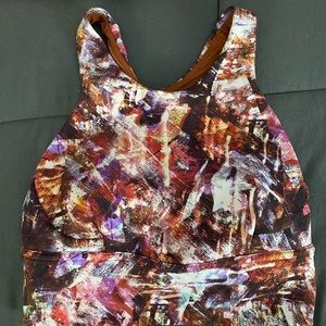 Lululemon Energy Bra High Neck Longline Size 4